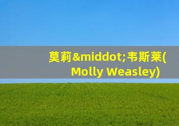 莫莉·韦斯莱(Molly Weasley)